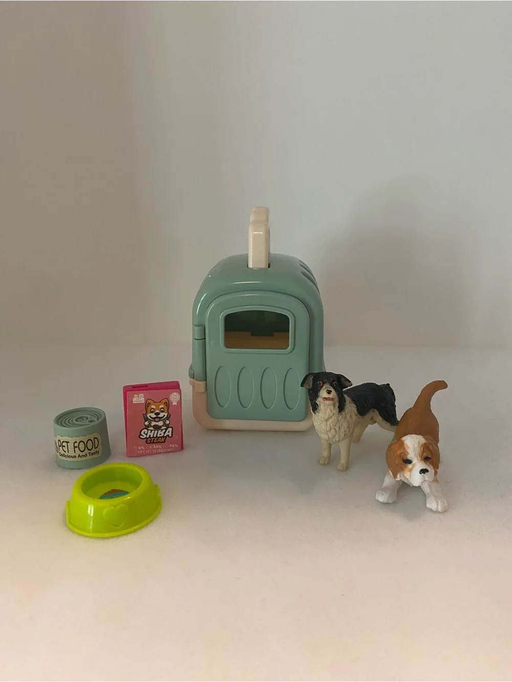 Pet Dog Carrier Playset with Accessories